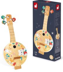 Janod Janod Pure detská gitara pre najmenších Bendžo