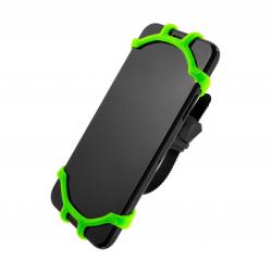 FIXED Bike silikonový držiak mobilného telefónu na bicykel zelený