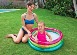 Intex Intex baby nafukovací bazén 86x25 cm trojfarebný 57104