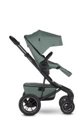 EASYWALKER Kočík kombinovaný Jimmey Thyme Green XXL AIR + RWS + Jackey XL Shadow Black