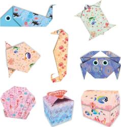 Janod Janod Atelier Sada Mini Origami papierové skladačky Magický oceán