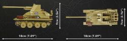 Cobi Cobi 3050 COH Marder III Sd. Kfz. 139, 1:35, 420 k, 1 f