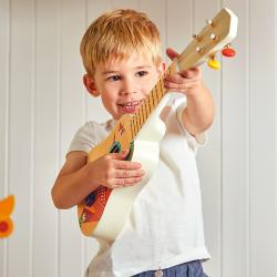 Janod Janod Gioia Drevený hudobný nástroj pre deti Ukulele  + doručenie zadarmo 