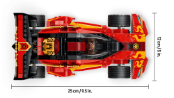 Lego Kaiovo červené superauto: 15 rokov NINJAGO