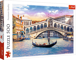 Trefl Trefl Puzzle 500 - Most Rialto, Benátky