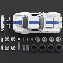 Mattel Mega Hot Wheels prémiová edice - Corvette