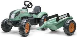 Falk FALK Šliapací traktor 1054AB - Farm Lander s vlečkou - zelený