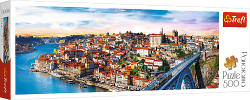 Trefl Trefl Panoramatické puzzle 500 - Porto, Portugalsko