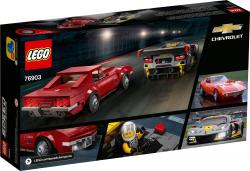 LEGO® LEGO® Speed Champions 76903 Chevrolet Corvette C8.R a 1968 Chevrolet Corvette