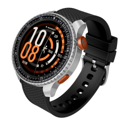 Garett Smartwatch COMPASS Silver, GPS