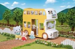 Sylvanian family Sylvanian Families Dvojposchodový škôlkový autobus