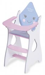 DeCuevas Toys DeCuevas 55429 Drevená jedálenská stolička pre bábiky Martin 2019