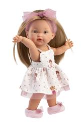 Llorens Llorens 28038 VALERIA - realistická bábika s celovinylovým telom - 28 cm