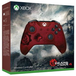 Microsoft XBOX ONE S Wireless Controller Gears of War 4 Crimson Omen Limited Edition