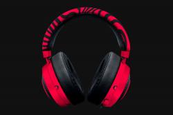 Razer Kraken Pro V2 Neon Red - Oval - PewDiePie
