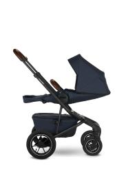 EASYWALKER Kočík kombinovaný Jimmey Indigo Blue XXL AIR + RWS + Jackey XL Sage Green