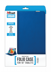 Trust Primo Folio Case 10" modré