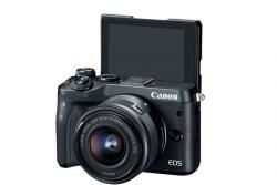 Canon EOS M6 čierny +EF-M 15-45 mm IS STM