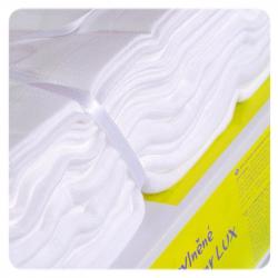 KIKKO Plienky bavlnené vysokogramážne 10 ks Lux biele 70x70 cm