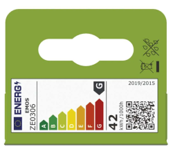 Emos Eco halogen JC G9 45W teplá biela