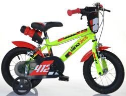 DINO Bikes DINO Bikes - Detský bicykel 12" 412US - zeleno - čierny