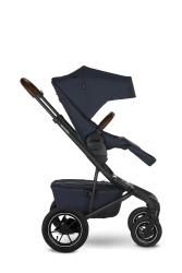 EASYWALKER Kočík kombinovaný Jimmey Indigo Blue XXL AIR + RWS + Jackey Shadow Black