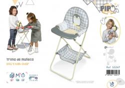 DeCuevas DeCuevas 53247 Skladacia jedálenská stolička pre bábiky PIPO 2022