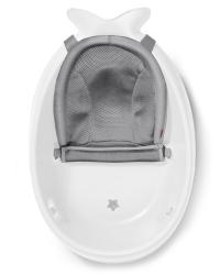 SKIP HOP Vanička s ergonomickou podložkou Moby 3 fázová biela