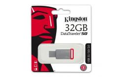 Kingston DataTraveler 50 32GB (Metal/Red)