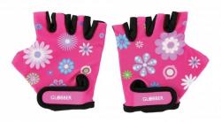 Globber Globber Toddler detské ochranné rukavičky XS -flowers pink