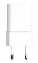 FIXED Mini Sieťová nabíjačka s USB-C a USB výstupom, PD a QC 3.0, 20W, biela