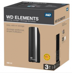 Western Digital Elements Desktop 3TB čierny