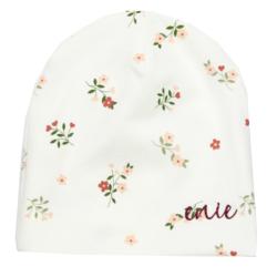 ENIE BABY Čiapka detská Flowers creme 16-20m