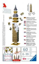 Ravensburger Mini budova - Big Ben 54 dielikov