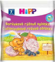 7x HiPP BIO Čučoriedkové ryžové oplátky pre deti 30 g