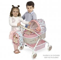 DeCuevas DeCuevas 86048 Môj prvý kočík pre bábiky s batôžkom a doplnkami SWEET 2022 - 56 cm