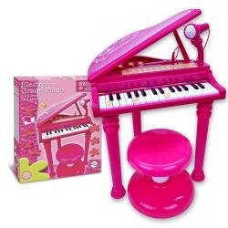 Bontempi Bontempi Detské elektronické Grand piano so stoličkou a mikrofónom GIRL