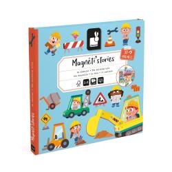 Janod Janod Magnetistories Na stavbe Vytvor si príbeh