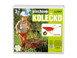 Wiky Plechový fúrik - červený 82x42x35 cm