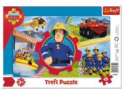 Trefl Trefl Puzzle 15 dielikov Požiarnik Sam