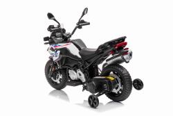 BENEO Elektrická Motorka BMW F850 GS, Licencované, 12V batéria, EVA mäkké kolesá, 2 x 35W motor,LED 