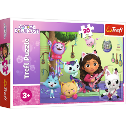 Trefl Trefl puzzle 30 dielikov - Gabby a jej krásny domček pre bábiky / Gabby´s Dollhouse