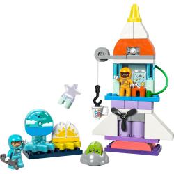 LEGO LEGO® DUPLO® 10422 Vesmírne dobrodružstvo s raketoplánom 3 v 1