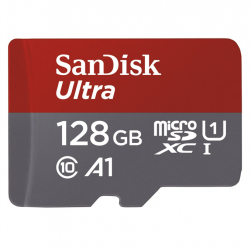 SanDisk Ultra MicroSDXC 128GB A1 Class 10 UHS-I (r100/w10)
