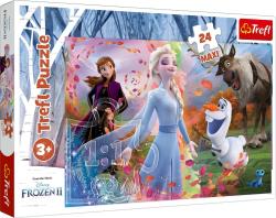 Trefl Trefl Puzzle 24 Maxi Hľadanie dobrodružstiev  Disney Frozen 2