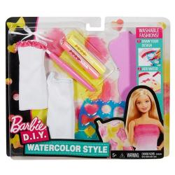 Mattel Barbie VÝPREDAJ - Barbie Akvarelové návrhárstvo žlto-ružové DWK51