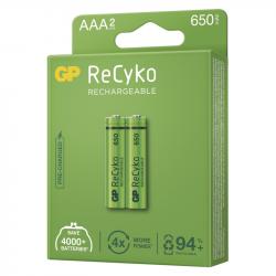 GP ReCyko HR03 (AAA) 650mAh 2ks