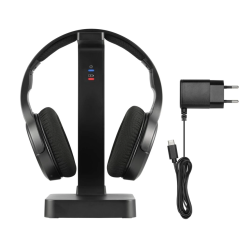 Hama Over-Ear televízne slúchadlá 2,4 GHz stanica + Bluetooth
