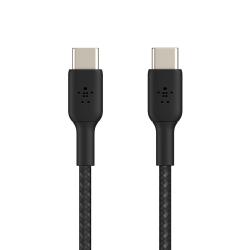 Belkin kábel USB-C to USB-C 1m opletený čierny