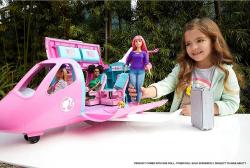 Mattel Mattel Barbie Lietadlo snov s pilotkou GJB33